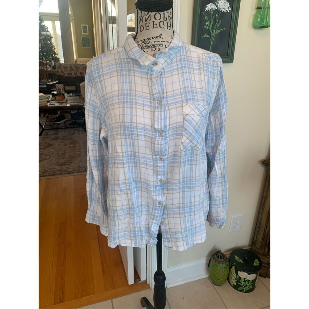 Eddie Bauer Button Down Flannel - Picture 9 of 9